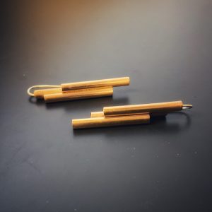 maitena-ganboa-joyeria-autor-galeria-3 Pendientes de cobre con baño de oro rosa de Maitena Ganboa Joyas de Autor